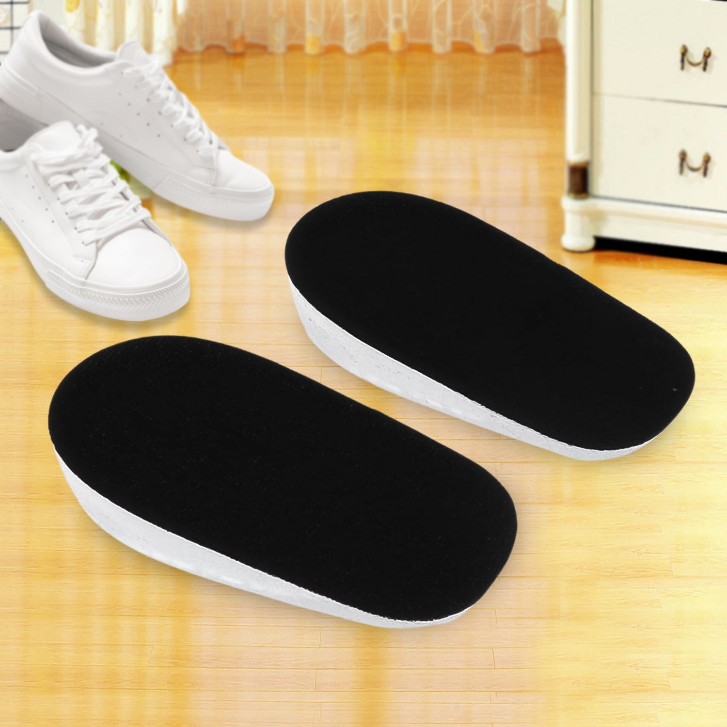 1 Pairs Silicone Heel Pads Shoes Insole 12 7 2 Cm