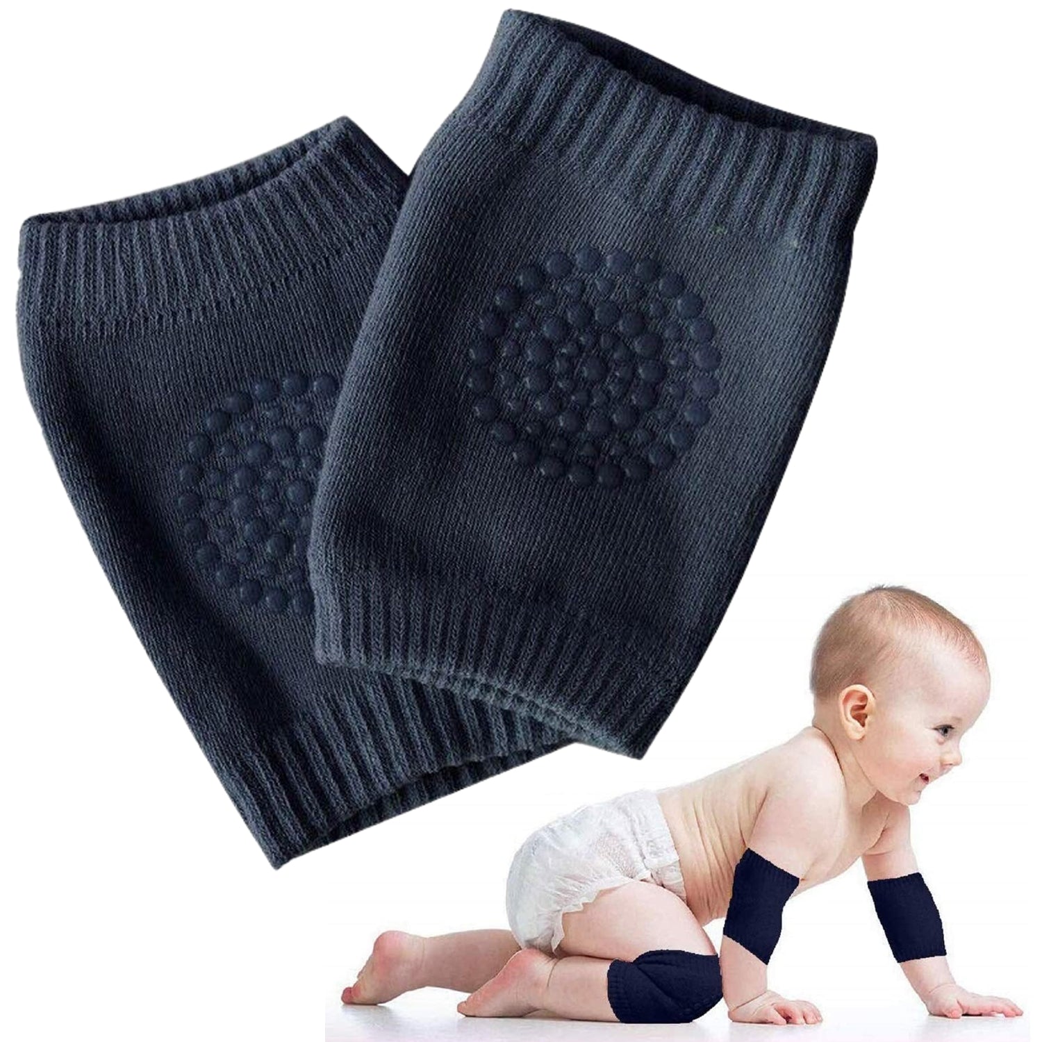1 Pairs Baby Knee Pads for Crawling 1 Pair 6 Cm